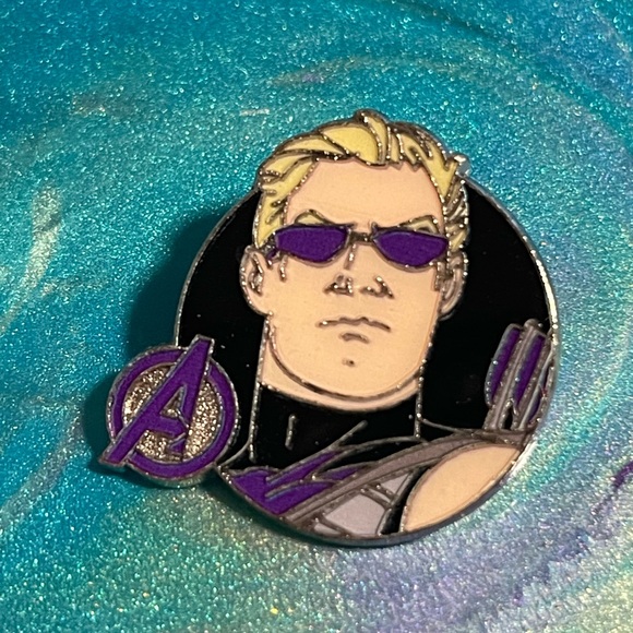 Disney Jewelry - Marvel Avengers Hawkeye Enamel Pin